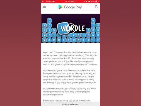 Wordle! – Apps no Google Play