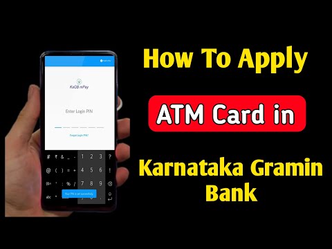 how to apply atm card in karnataka gramin bank