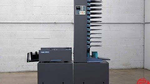 Duplo DFC 12 Bin Booklet Making System