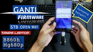 Cara Ganti Atau Update Firmware STB openwrt hanya dengan HP android Saja screenshot 5