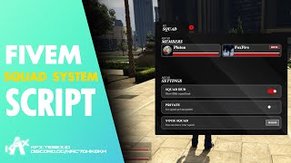 [FiveM] Squad Team Script for PvP Servers | KFX Dev