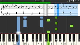 Ólafur Arnalds - Erla's Waltz - Piano tutorial and cover (Sheets + MIDI)