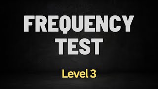 Pink Noise Frequency Test (Free Ear Trainer) - Level 3