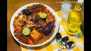 Thiebou dieune - Riz au poisson (rouge) - recette sénégalaise