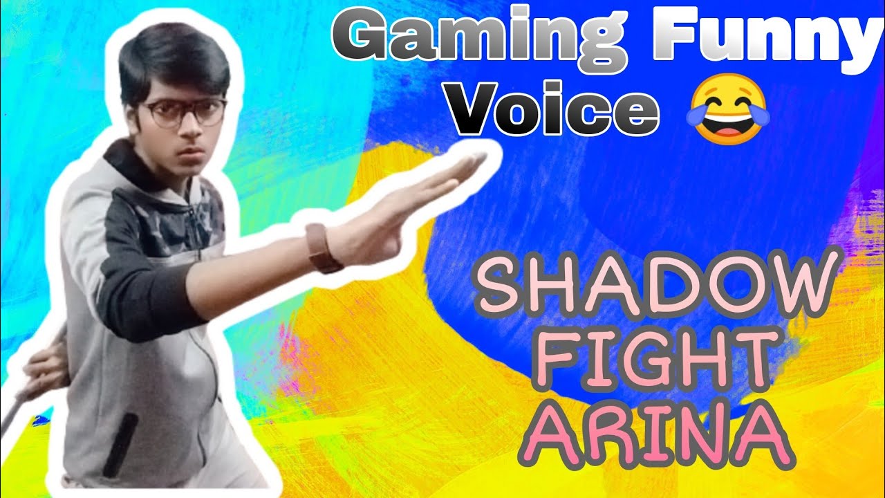 Shadow fight arena - a type of game | Gaming Funny Voice : 17 | Presented by Sayan & Borson Gaming |
