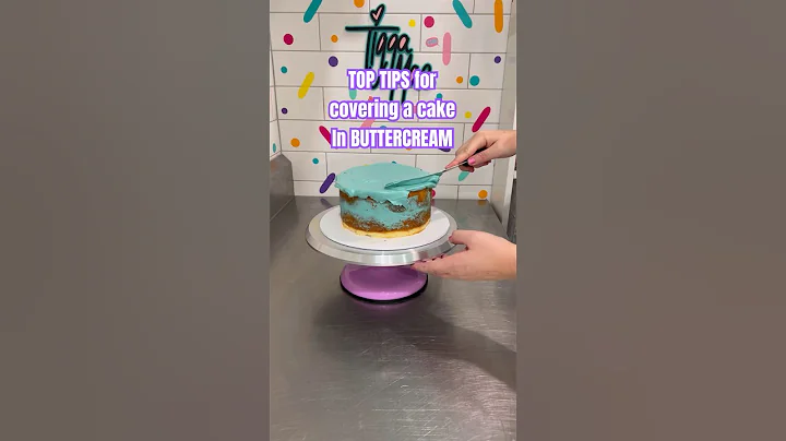 ✨TIGGA’S TOP TIPS✨ for covering a cake in buttercream!