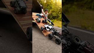 🤩 Four RC Cars Climb Challenge | Only ONe Reaches The Top/ 🛻💨