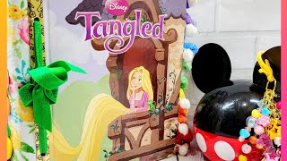 Sold~ Disney Junk Journal Tangled Flip Thru! screenshot 1