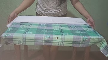 How to Lay Table Cloth and change Soiled cloth