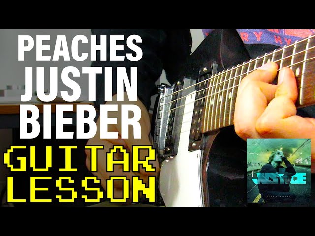 The easiest way to play Justin Bieber's Peaches in 30 seconds