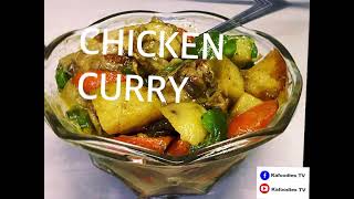 Chicken curry ala Kafoodies TV 😋