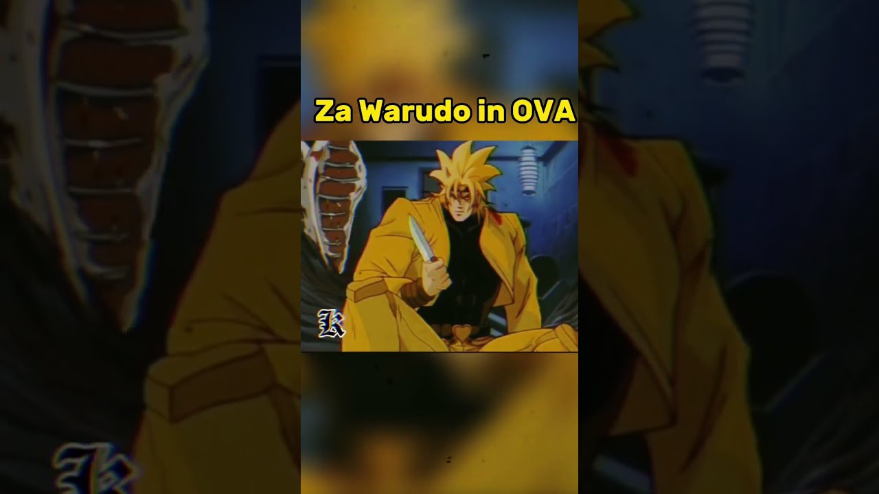  Jojosbizzareadventure Shorts Jojo Jotaro Dio Ova Zawarudo