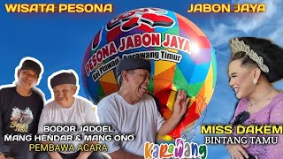 MEMBLUDAK ‼️ADA MISS DAKEM DI WISATA PESONA JABON JAYA PLAWAD