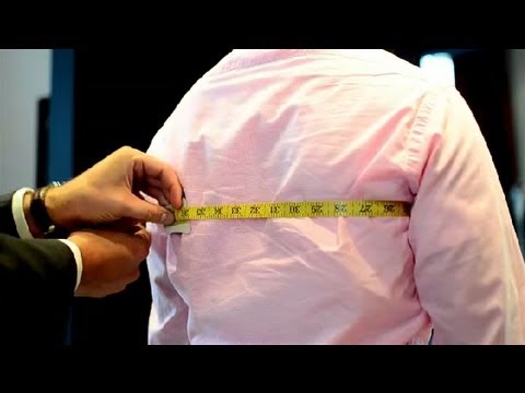 how to measure dress shirt size