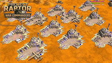 💥 Air Force General Is a BEAST in Project Raptor War Commanders! ⚔️  | Generals Zero Hour ✈️🔥