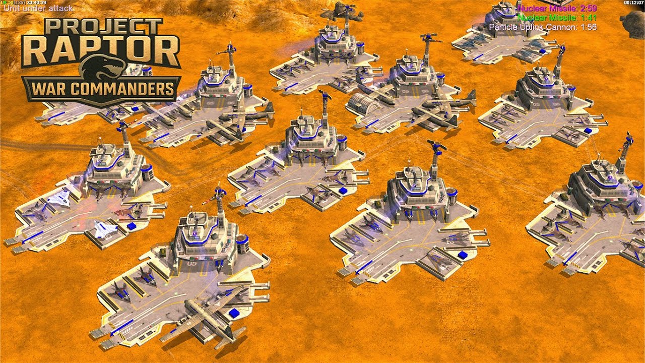 💥 Air Force General Is a BEAST in Project Raptor War Commanders! ⚔️  | Generals Zero Hour ✈️🔥