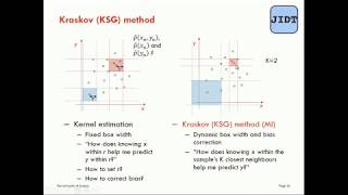 Information-theoretic estimators and JIDT - Part 5 - Kraskov (KSG) estimator