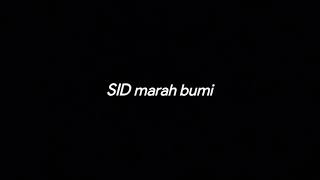 Download Lagu SID MARAH BUMI - DRUMLESS MP3