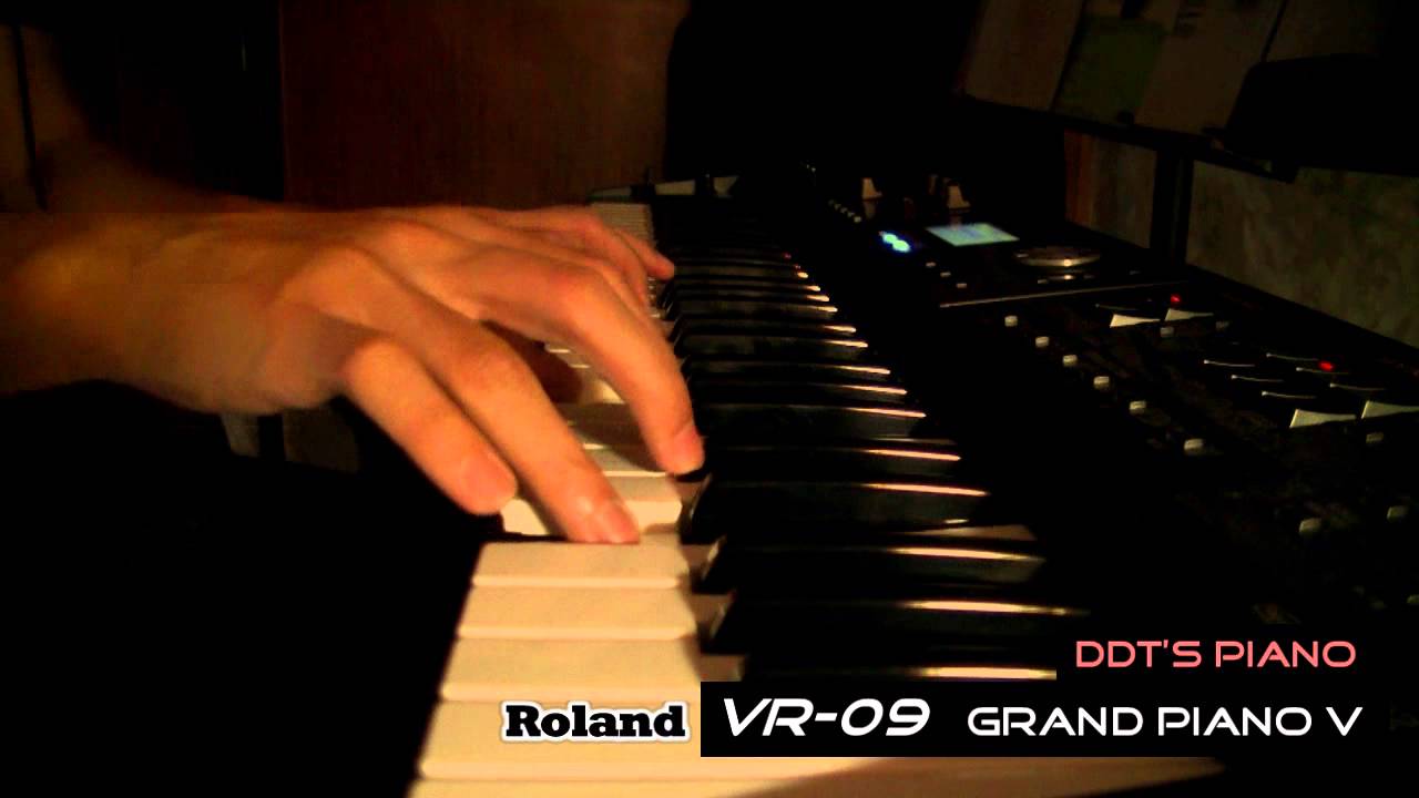 Roland VR09 Grand Piano V Sound / DDT's Piano YouTube