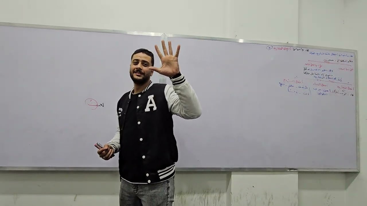 أفعال المقاربة كاملا | الصف الأول الثانوي |  علمي وأدبي 2025