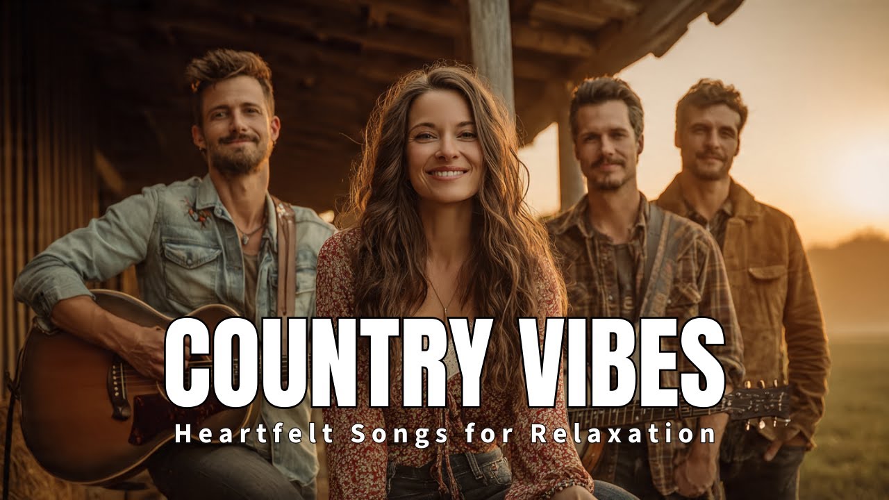 Gentle and Soft Country Music Mix from the 80s for Calm Vibes and Relaxed Mood