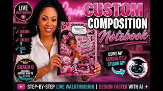 CUSTOM COMPOSITION NOTEBOOK WALKTHROUGH