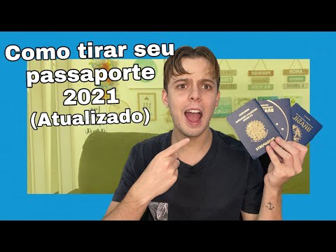 Vídeo: É Possível Emitir Um Passaporte Internacional à Moda Antiga Em