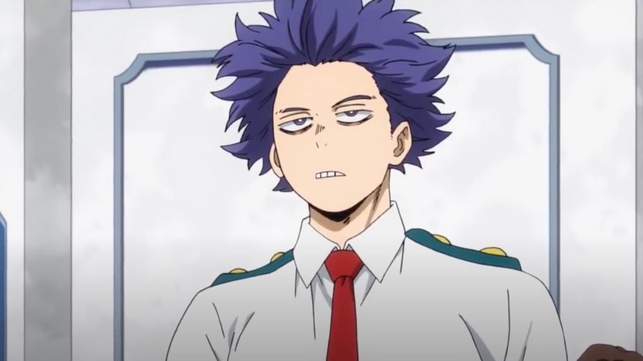 photo Shinsou Hitoshi Shinso My Hero Academia Purple Hair Guy my hero...