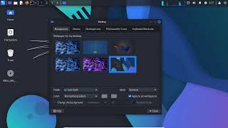How to change desktop wallpaper in kali linux