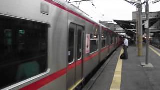 名鉄3150系3167F（5次車）＋3500系3530F　知立駅発車