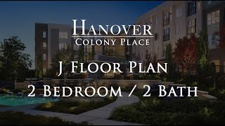 Plan J - 2Bed / 2Bath