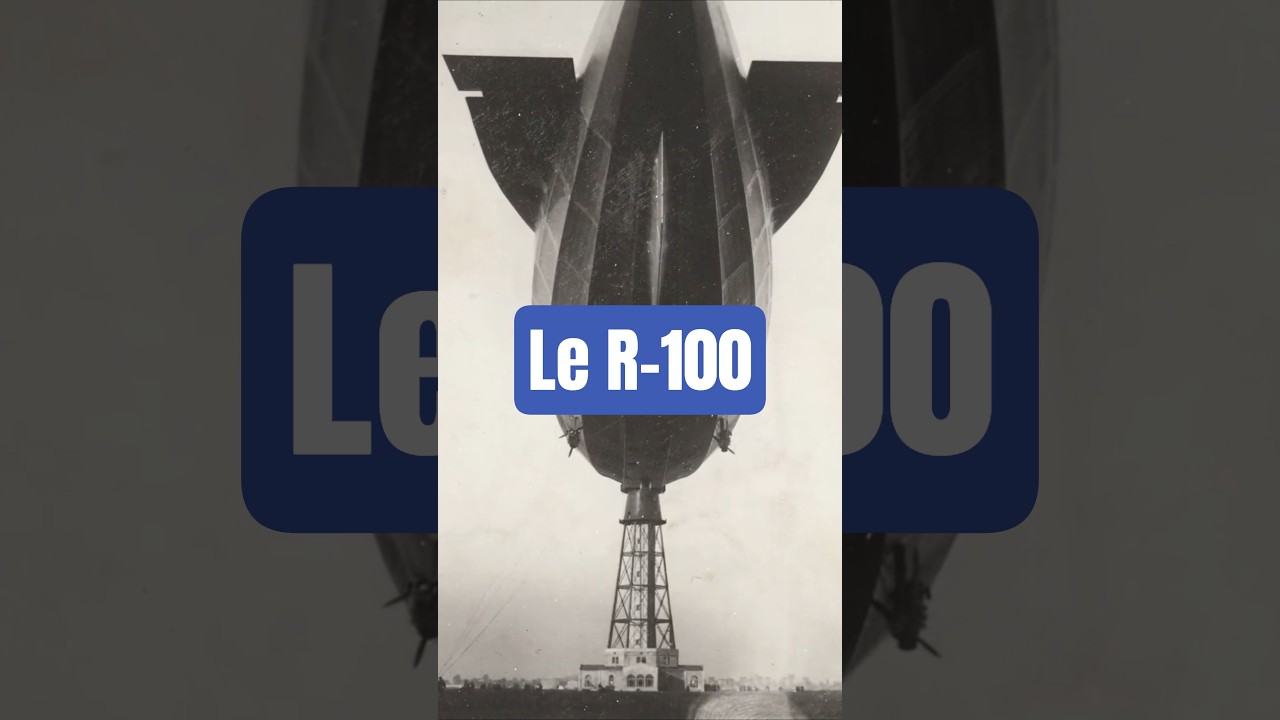 La visite du R-100 qui devait révolutionner les voyages trans-atlantique à jamais. #Shorts #Montréal