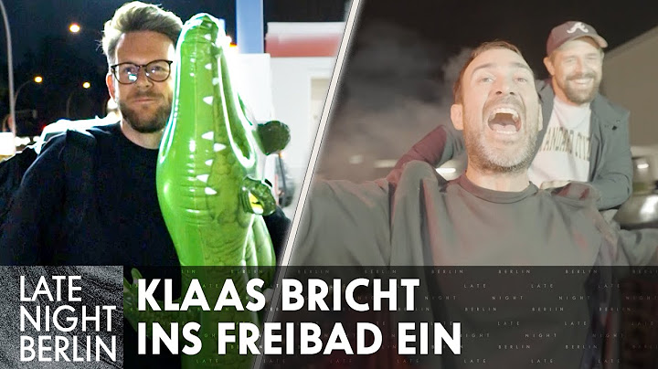 Klaas, Jakob & Rauli illegal nachts im Freibad TEIL 1 | Late Night Berlin