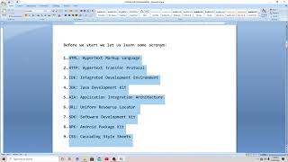 Basic Programming Acronyms| Stand Out As A Front End Developer| HTML Tricks|#LearnHTML