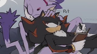 Shadow enjoyment with Blaze (Shadaze Comic Dub)