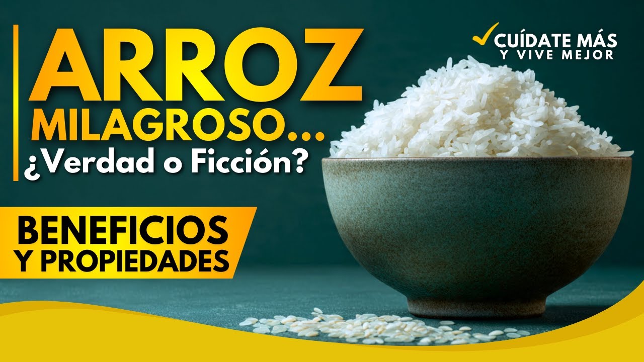8 BENEFICIOS DEL ARROZ PARA TU SALUD