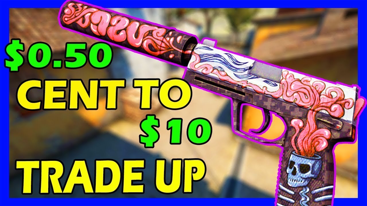 CS GO usp cortex skin trade up - YouTube