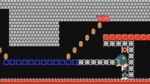 Super Mario Maker 2 - 20 Seconds: Switch Block Blast