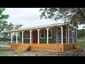 Tour this 480squarefoot country cottage designed by kanga room systems