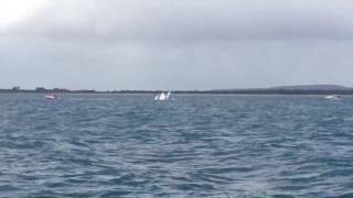 Righting a trimaran