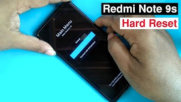 Redmi Note 9S Hard Reset  Redmi Note 9S Pattren Unlock  Factory Reset Redmi Note 9S Without PC 100%