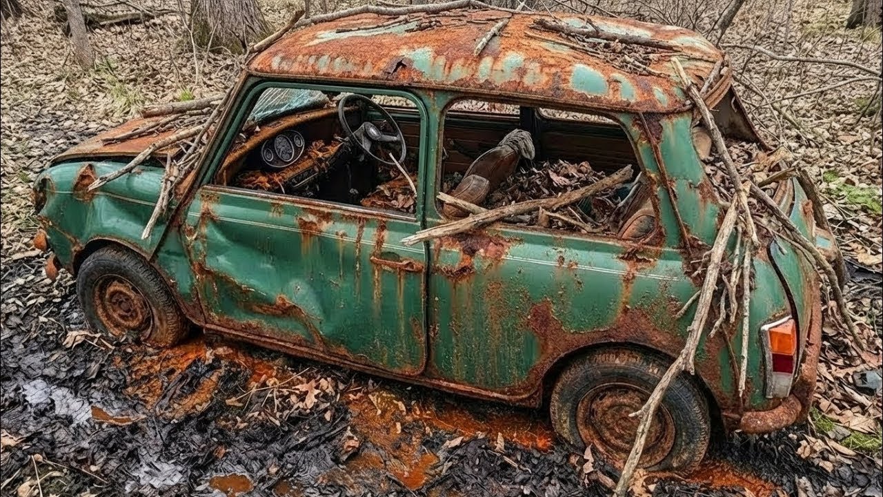 ASMR Car Restoration Full Restoration of a British Leyland Mini 1000