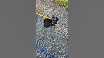 Easy DIY Pothole Repair For Asphalt Driveways
