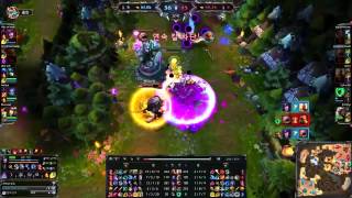 Faker crazy Syndra SKILLS Penta