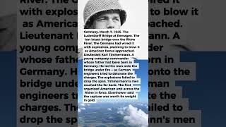 1 American Lieutenant Was the First Soldier Across the Rhine River Into Nazi Germany | Military