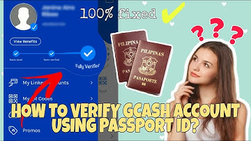How to verify your GCASH account using Passport ID (2021) | UNCLEAR PHOTO ID FIXED !