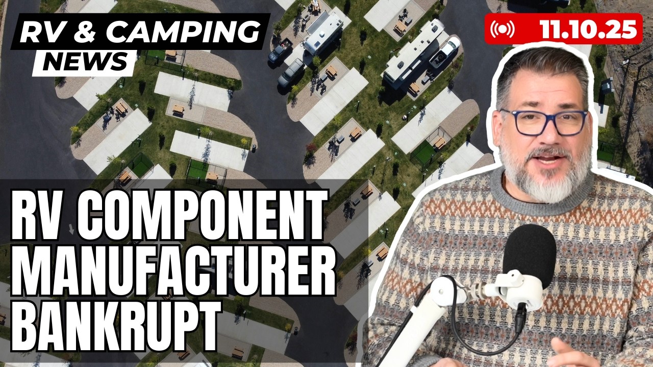 Австралийские автодома прибывают в США, масштабный пожар в кемпинге, банкрот производителя холоди...