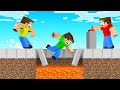 TROLLING My Friends In MINECRAFT! (Trappers Vs Runners)