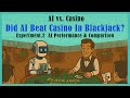 Can AI Beat Casino In Blackjack? Simulator Experiment #gaming #mathgame #ai #gamedev #indiegame