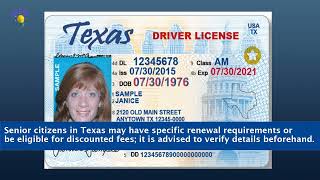Texas Driver'S License Renewal